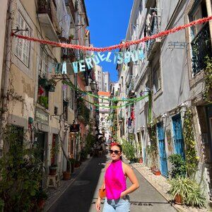 Pink High-neck Completely Open Back Tank - 100% Silk